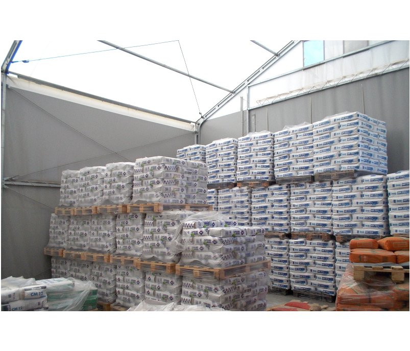 Składy budowlane, materiały