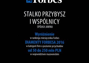 Wyróżnienie Forbes