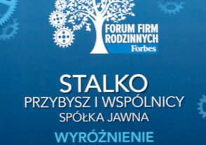 Wyróżnienie w miesięczniku Forbes